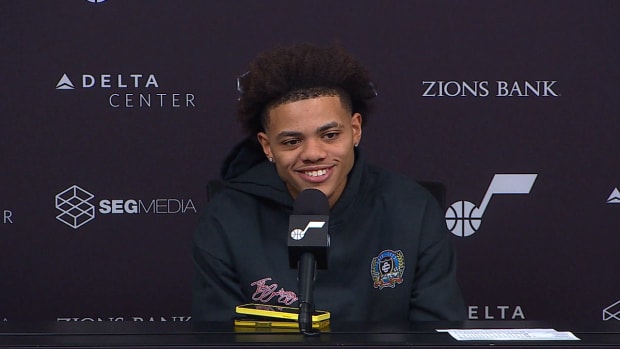 Keyonte George on Poster Dunk and Career High 